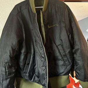 Nike Men's Black Bomber Jacket